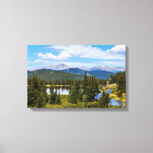 Toile Lac Echo, Colorado (Recto)
