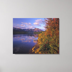 Toile Lac Maskinonge dans le parc national des lacs Wate