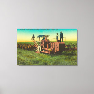 Toile Lac SceneShaver d'hiver de lac shaver, CA