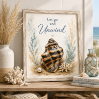 Lâchez prise et détendez-vous décoration murale de