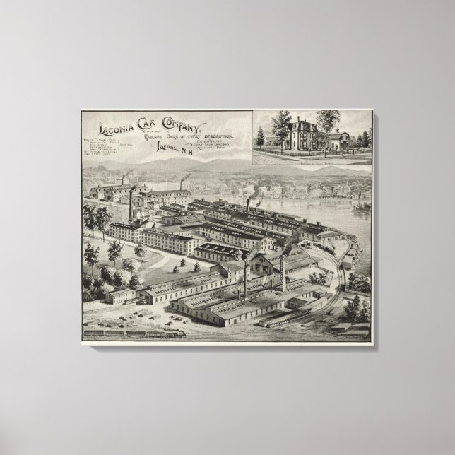 Toile Laconia Car Company (Recto)