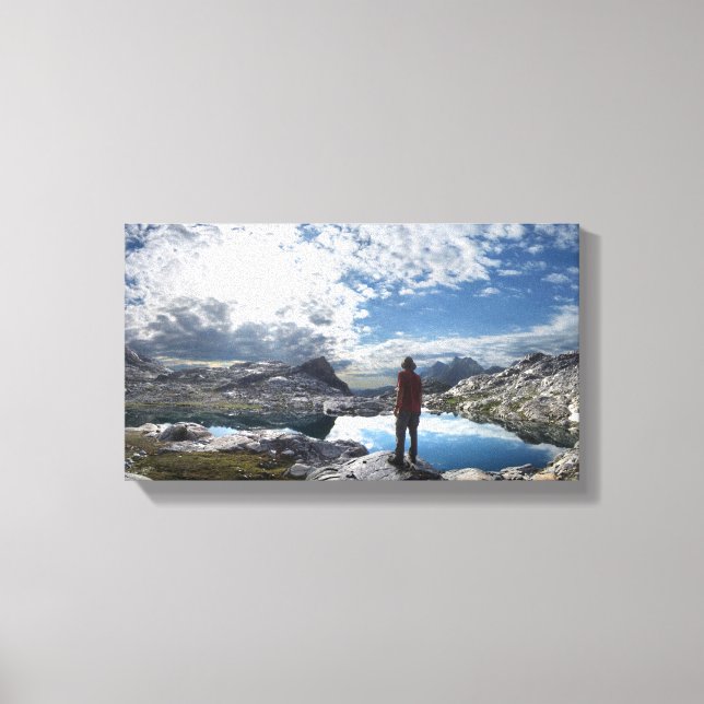 Toile Lacs Nydiver - Ansel Adams Wilderness - Sierra (Recto)