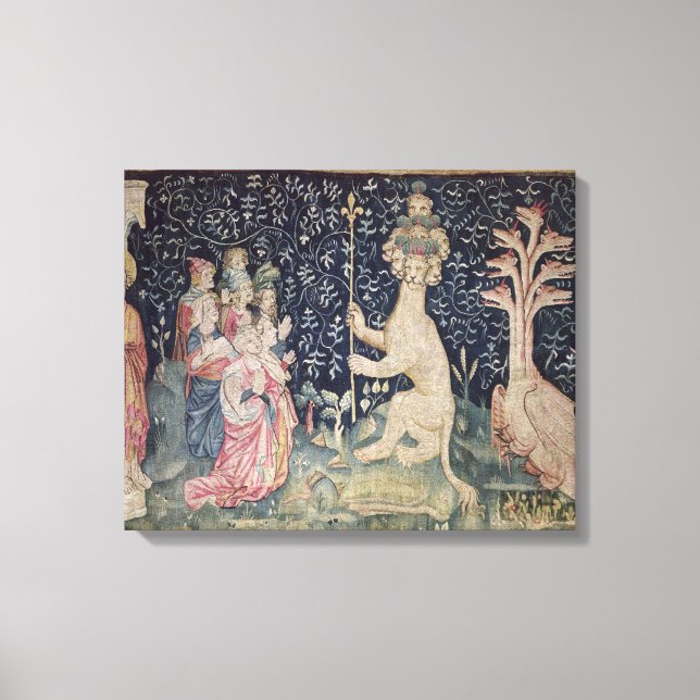 Toile L'Adoration de la Bête (Recto)
