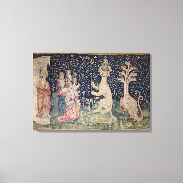 Toile L'Adoration de la Bête (Recto)