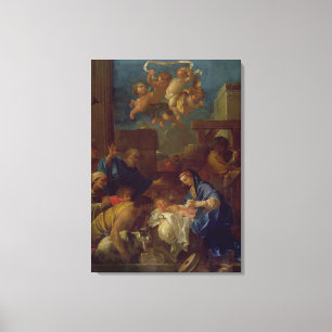 Toile L'adoration des bergers