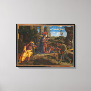 Toile L'adoration des bergers