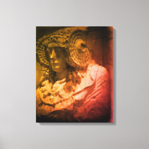 TOILE LADY OD ELCHE ESPAGNE MYSTÈRE ART CANVAS