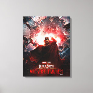 Toile L'affiche du Docteur Strange dans le multivers de 