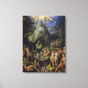 Toile L'âge d'or, vers 1570 (huile sur panneau)