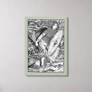 Toile Lagertha Shield Maiden