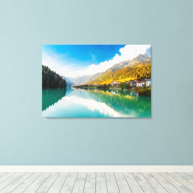Toile Lago di Père Noël Caterina Auronzo di Cadore (Insitu (Plancher de Bois))