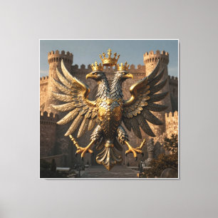 Toile L'Aigle Impérial de Carrare