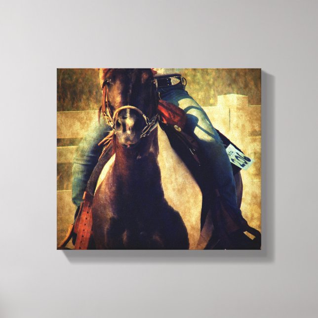 Toile Laissez Pinto Pony courir par Angelandspot (Recto)