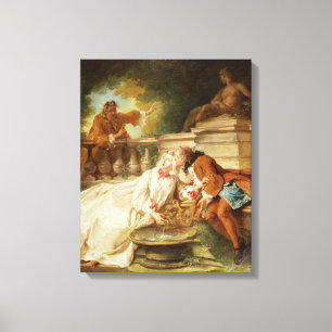 Toile L'alarme, 1723 (huile sur la toile)