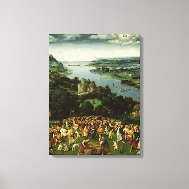 Toile L'alimentation des cinq mille (Recto)