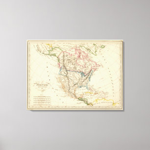 Toile L'Amérique du Nord 39