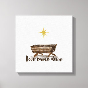 Toile L'Amour de Noël s'est arrêté