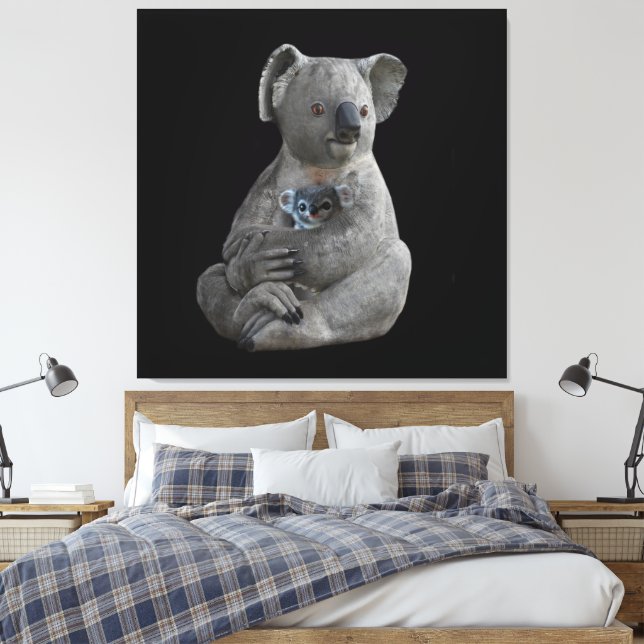 Toile L'amour d'une mère (Insitu(Chambre))