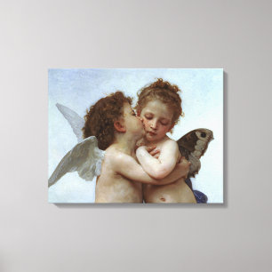 Toile L'Amour et Psyche de Bouguereau, enfants (Cupid)