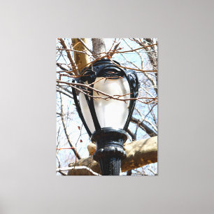 Toile Lampe Post New York Central Park