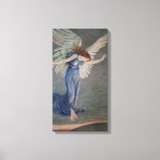 Toile L'ange de la paix (par Walter Crane) (Recto)