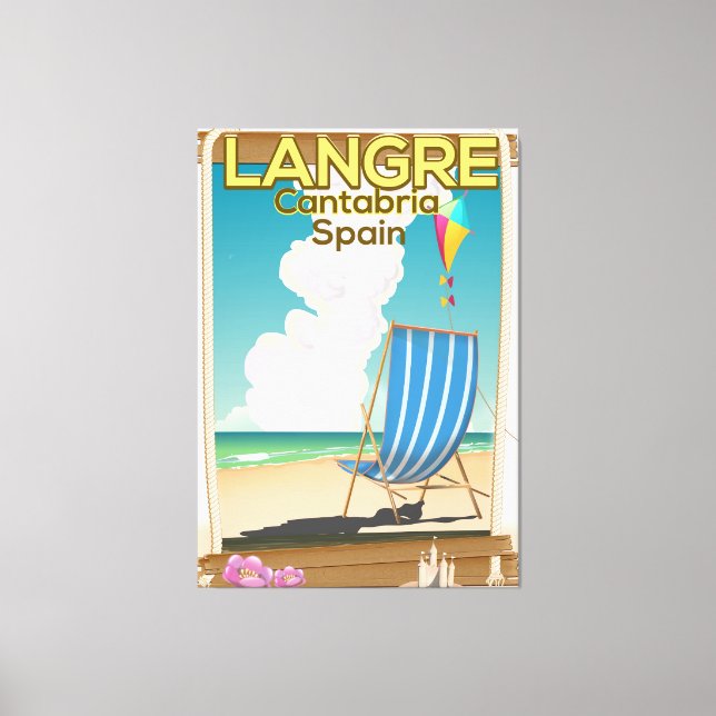 Toile Langre, Cantabrie Espagne (Recto)