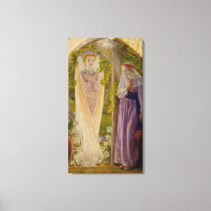 Toile L'Annonciation D'Arthur Hughes