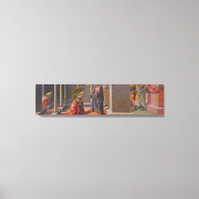 Toile L'Annonciation (prédella de l'Altarp Barbadori (Recto)