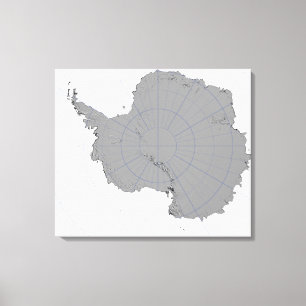 Toile L'Antarctique
