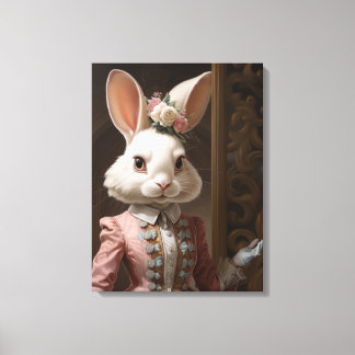 Toile Lapin de Cotillon