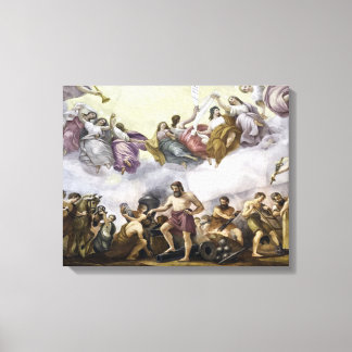 Toile L'apothéose de George Washington - Mécanique