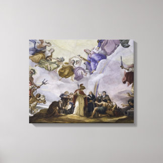 Toile L'apothéose de George Washington - Science