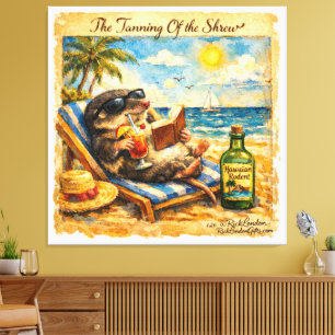 Toile L'Apprivoisement de la Chauve-Souris – Illu de pla