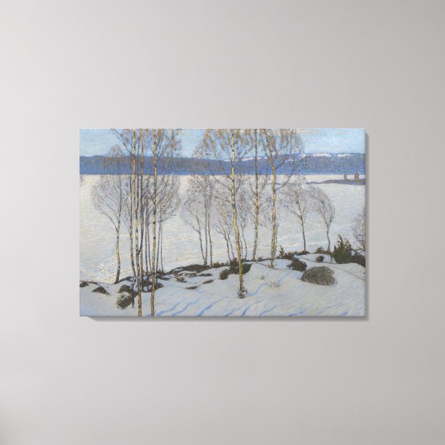 Toile L'approche du printemps 1903 (huile sur toile) (Recto)