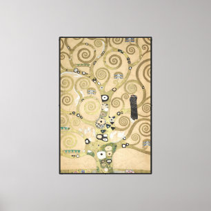 Toile L'Arbre de Vie, peinture à l'huile de Gustav Klimt