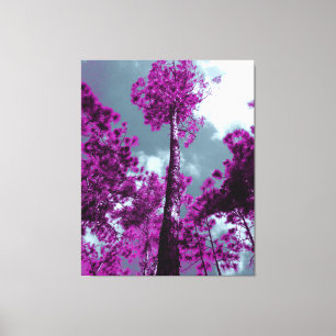 Toile L'arbre pourpre