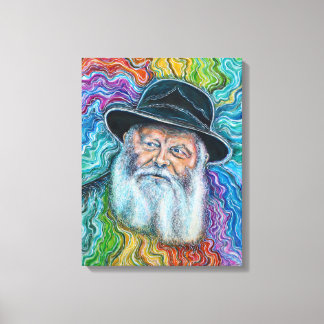 Toile L'arc-en-ciel Lubavitcher Rebbe Rebbe