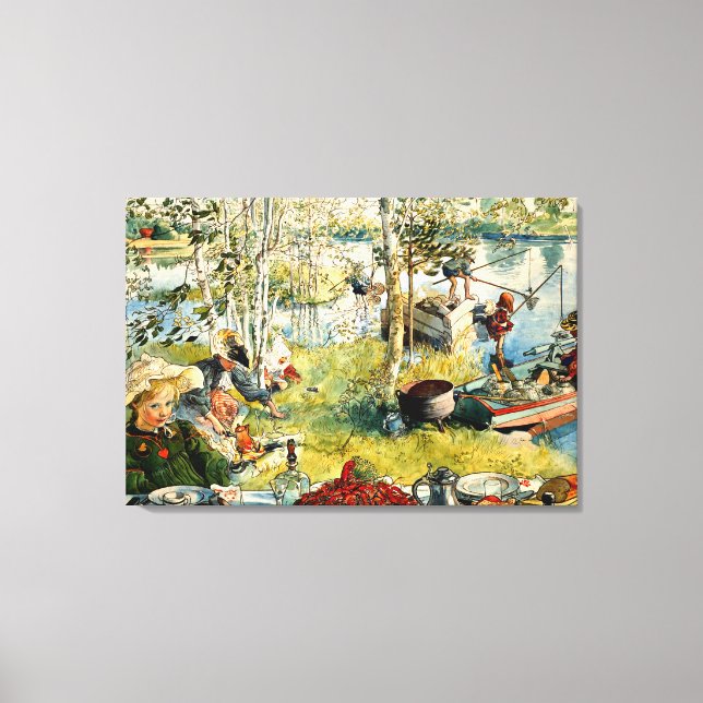 Toile Larsson - Cray Fishing (Recto)