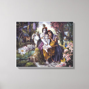 Toile L'art divin du couple