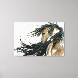 Toile L'art du cheval Pinto de Bihrle