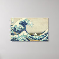 L'art japonais vintage, la grande vague de Hokusai