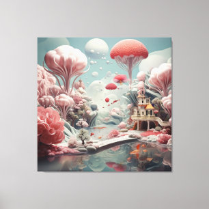 Toile L'art surréaliste - la banalité d'une illusion