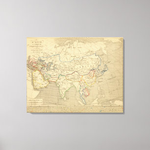 Toile L'Asie, AP 1220 l'an JC