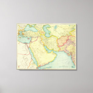 Toile L'Asie du sud-ouest