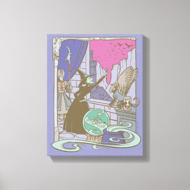 Toile L'Assistant D'Oz™ | Storybook Wicked Witch™ (Recto)