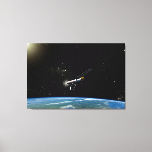 Toile L'Atlas V541 Lance Le Véhicule En Orbite. (Recto)