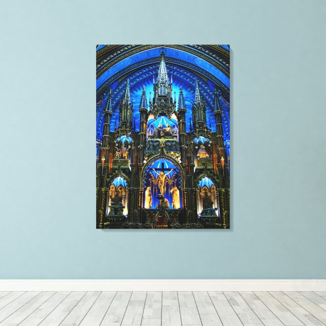 Toile L'autel de la cathédrale Notre-Dame (Insitu (Plancher de Bois))