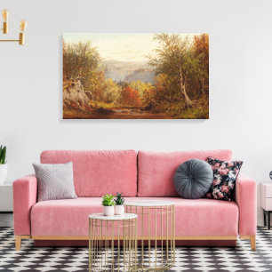 Toile L'automne dans les Catskill - Charles W. Knapp