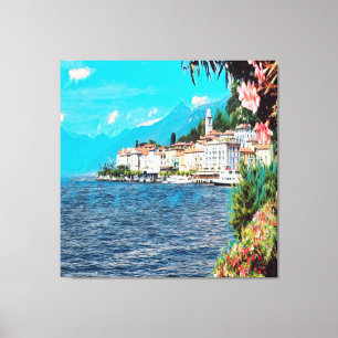 Toile ldp BELLAGIO - Lac de Côme -