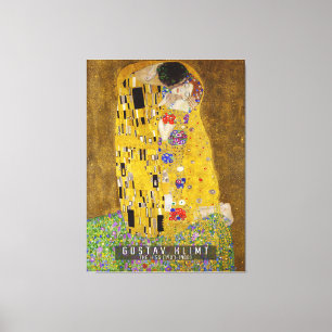 Toile Le baiser - Gustav Klimt